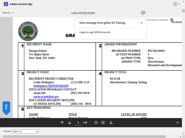 Screen image of this step