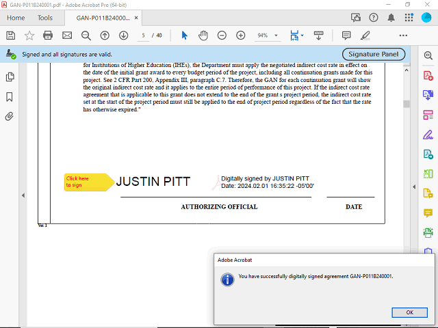 Screen image of this step