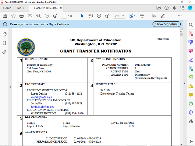 Screen image of this step