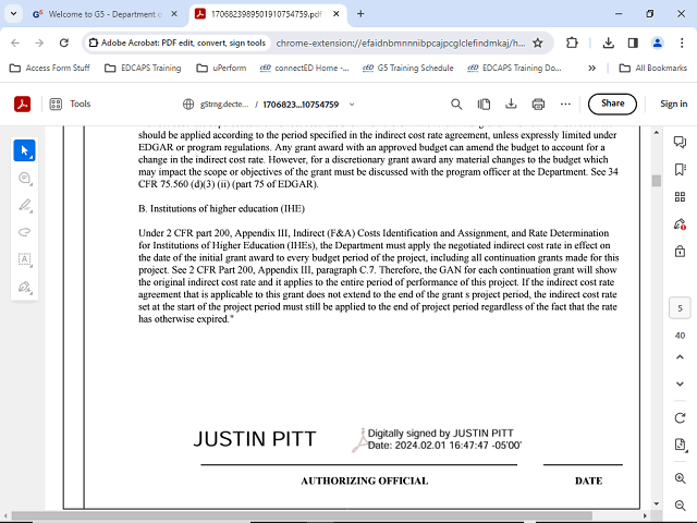 Screen image of this step