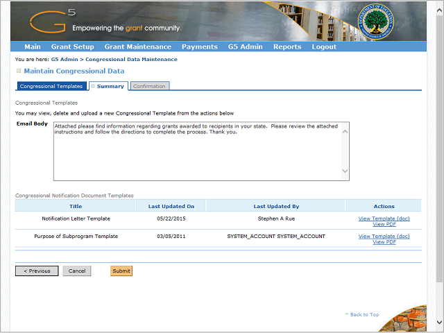 Screen image of this step