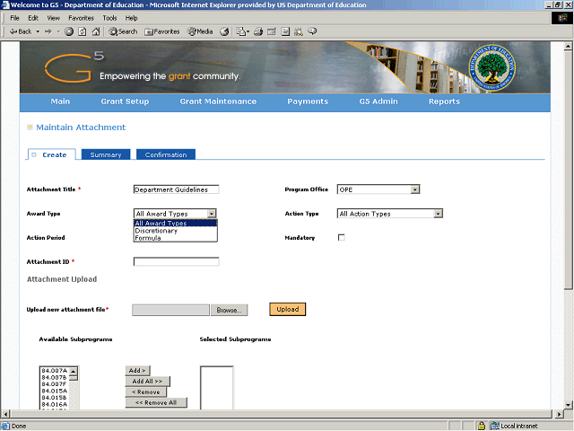 Screen image of this step