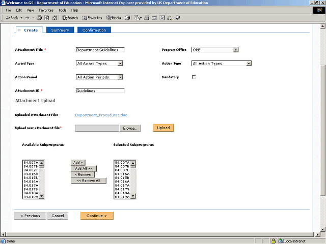 Screen image of this step