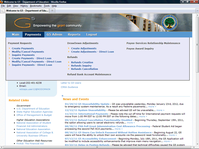 Screen image of this step