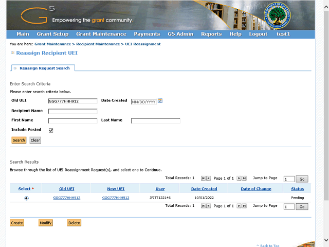 Screen image of this step