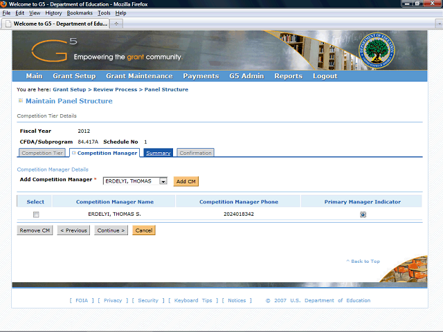Screen image of this step
