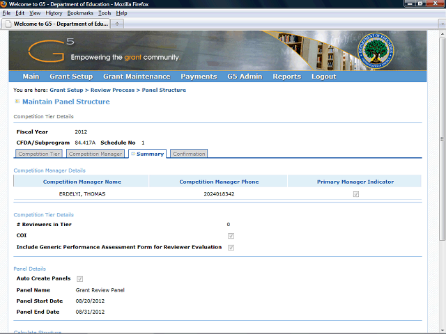 Screen image of this step