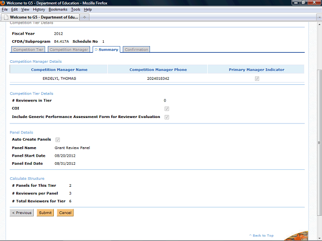 Screen image of this step