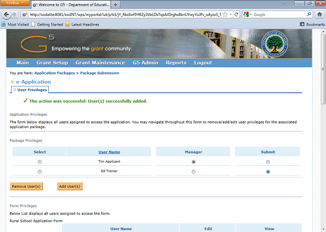 Screen image of this step
