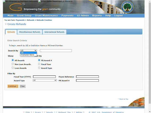 Screen image of this step