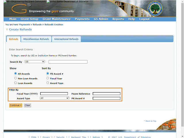 Screen image of this step
