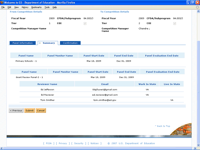 Screen image of this step