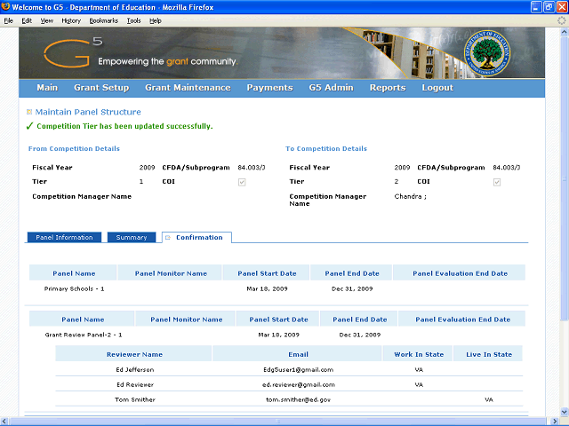 Screen image of this step