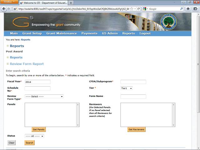 Screen image of this step