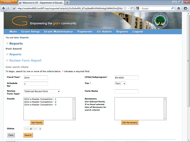 Screen image of this step
