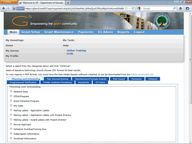 Screen image of this step