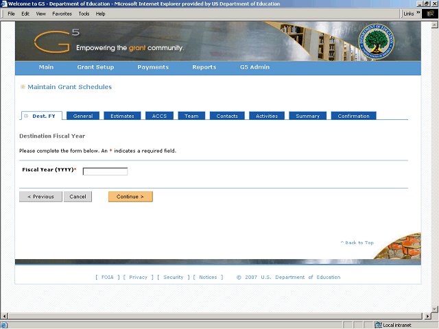 Screen image of this step