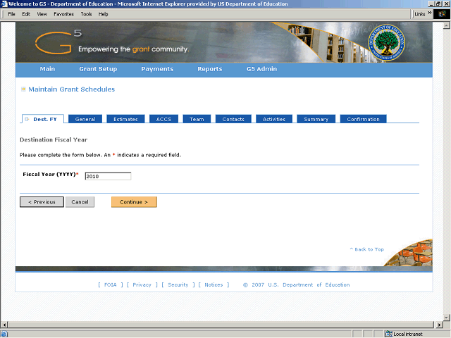 Screen image of this step