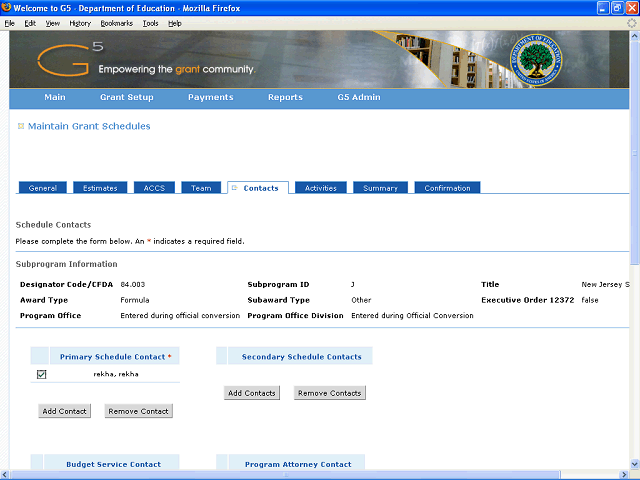 Screen image of this step