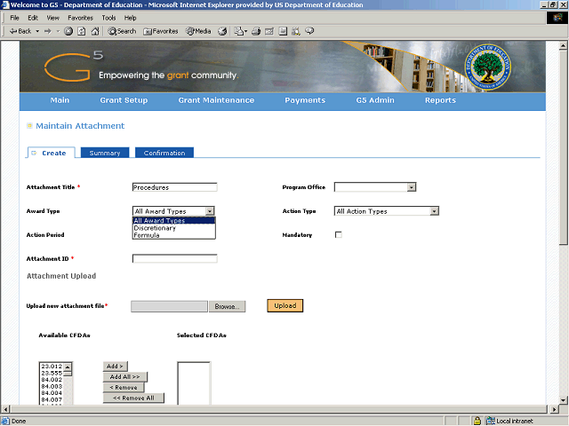 Screen image of this step