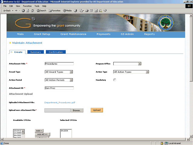 Screen image of this step