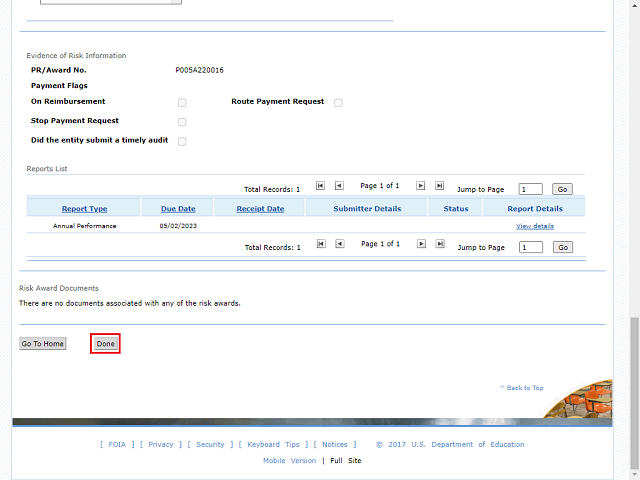 Screen image of this step