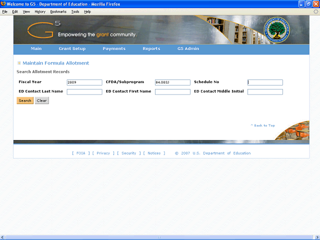 Screen image of this step