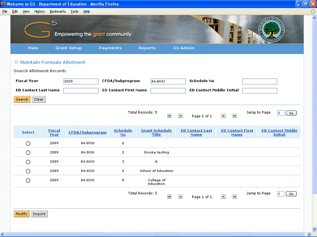 Screen image of this step