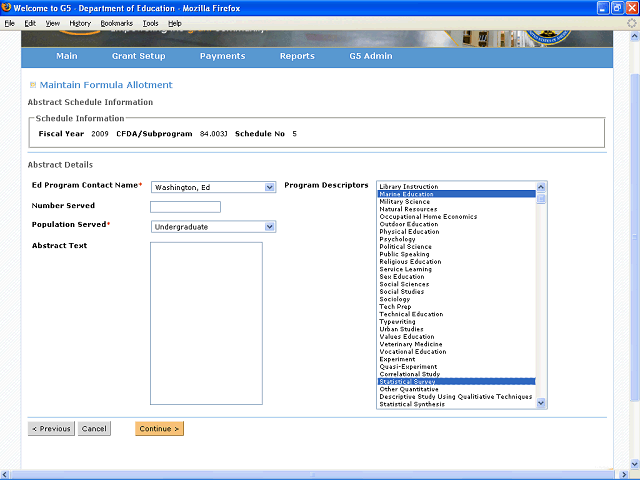 Screen image of this step