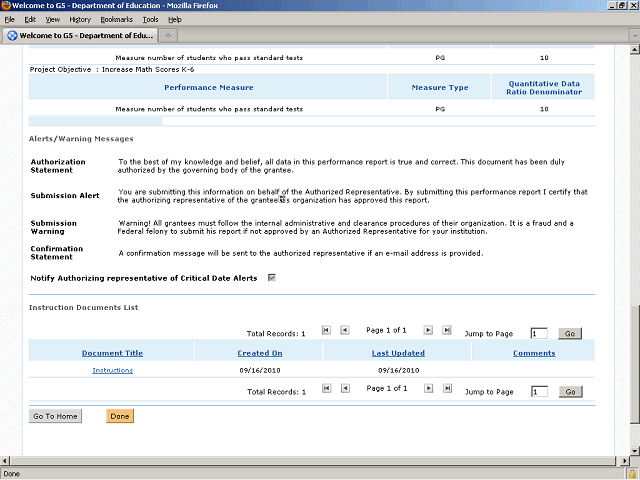 Screen image of this step