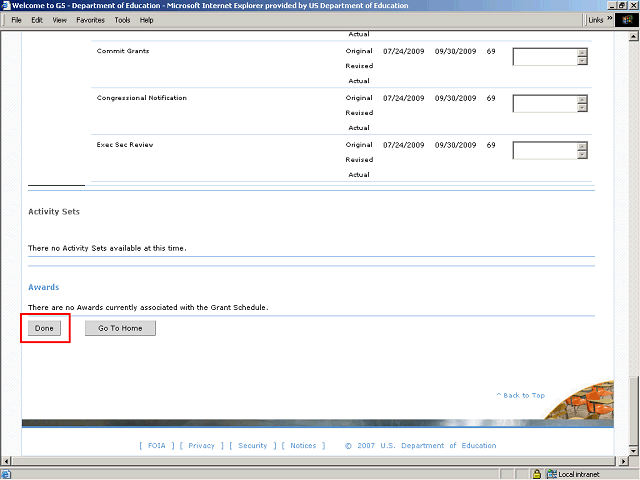 Screen image of this step