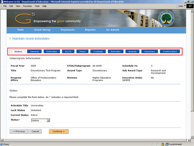 Screen image of this step