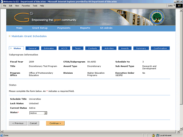 Screen image of this step