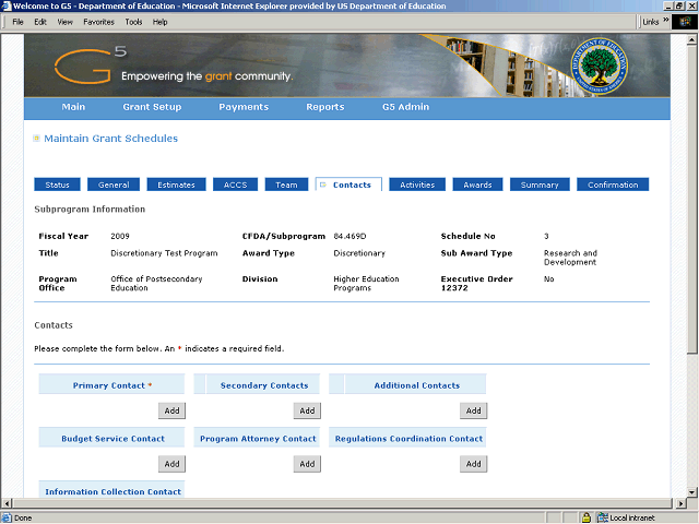 Screen image of this step