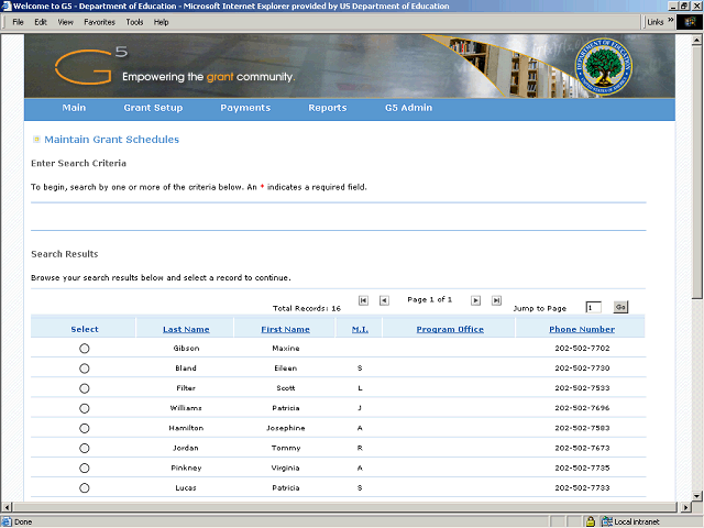 Screen image of this step