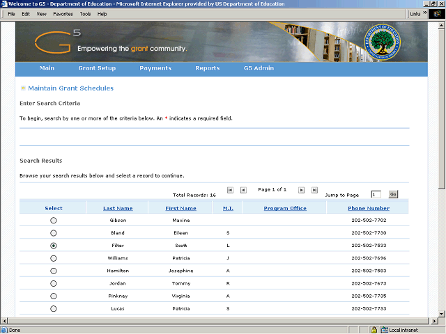Screen image of this step