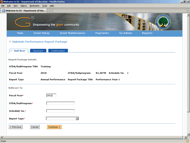 Screen image of this step