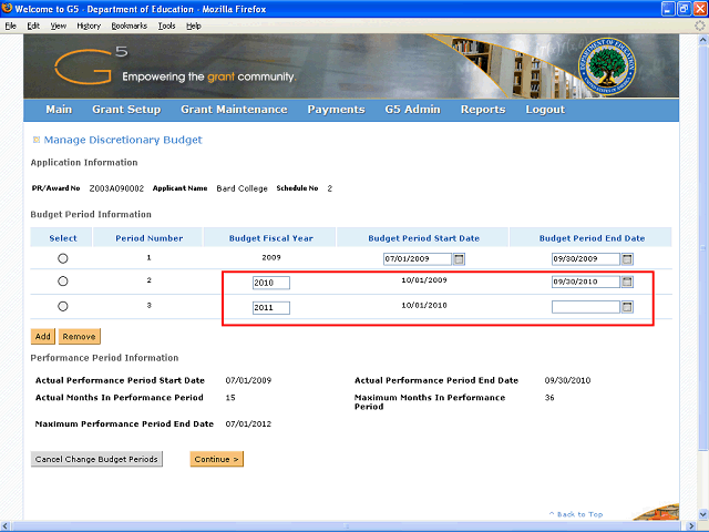 Screen image of this step