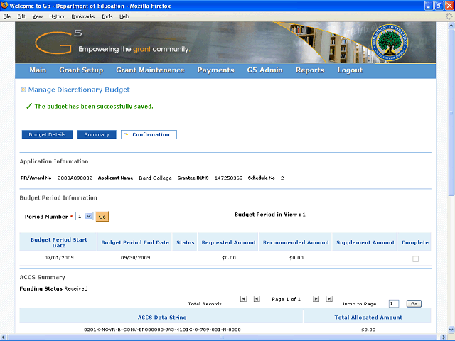 Screen image of this step