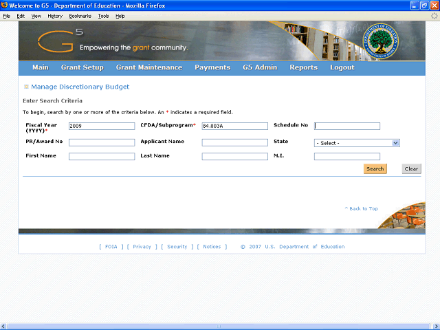Screen image of this step
