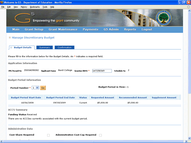 Screen image of this step