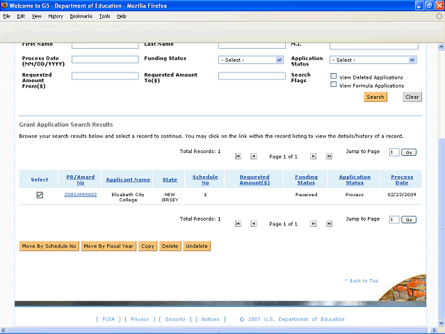 Screen image of this step
