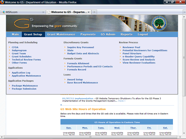 Screen image of this step