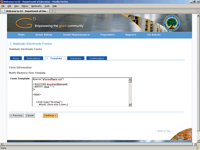 Screen image of this step