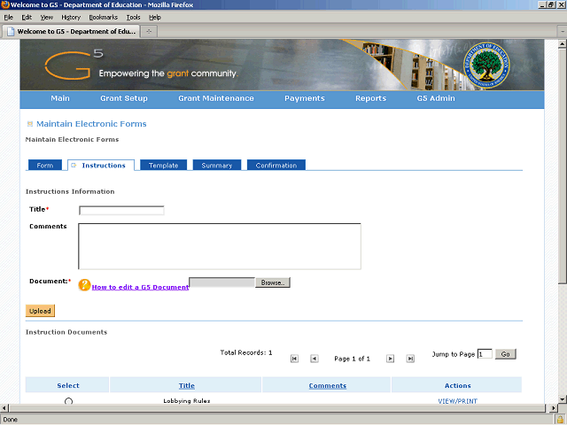 Screen image of this step