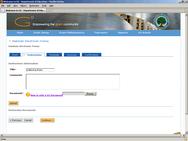Screen image of this step