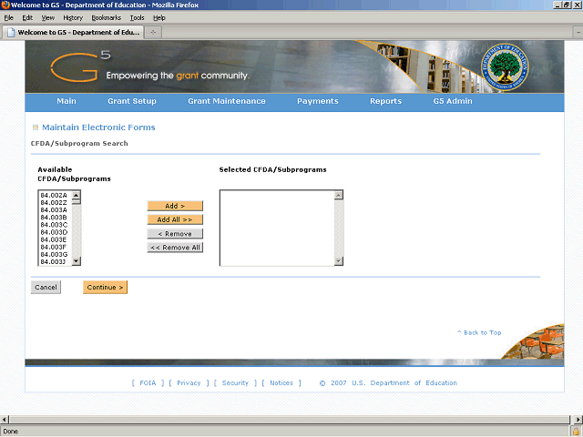 Screen image of this step