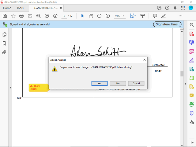 Screen image of this step