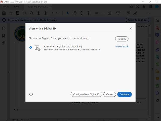 Screen image of this step