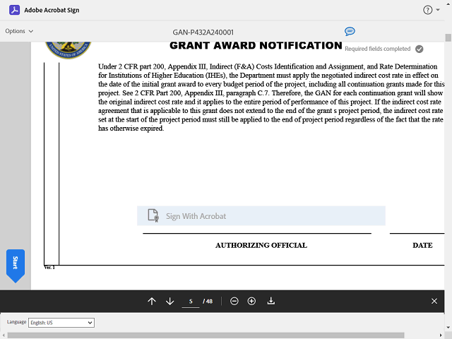 Screen image of this step